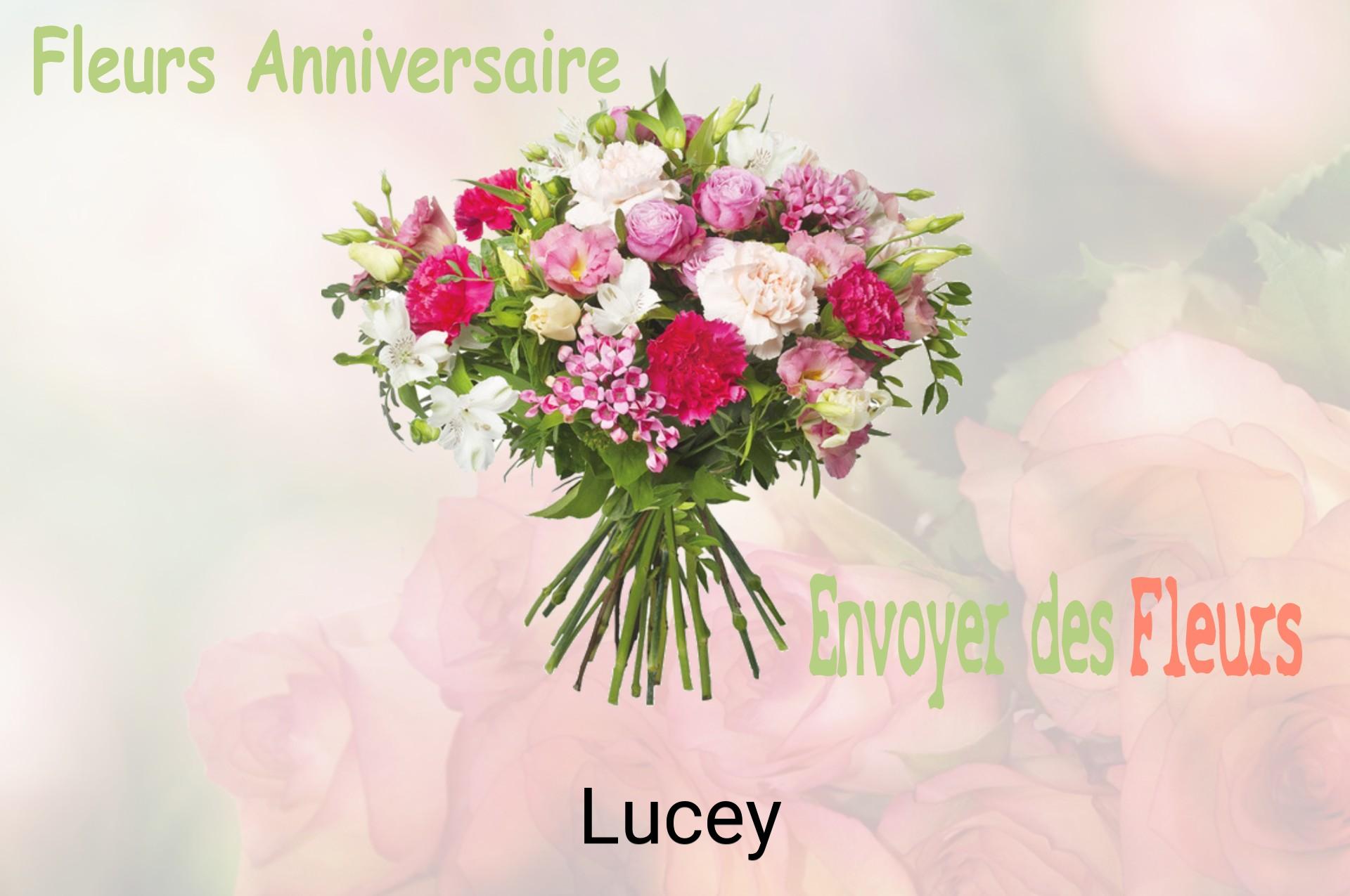 Bouquet de fleurs d’anniversaire livré à Lucey